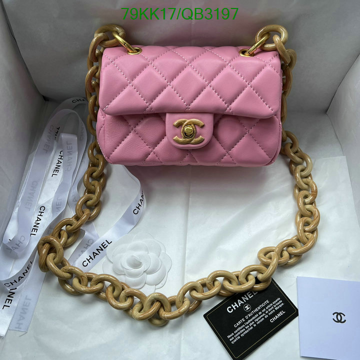 Chanel Bags-(4A)-Diagonal- Code: QB3197 $: 79USD