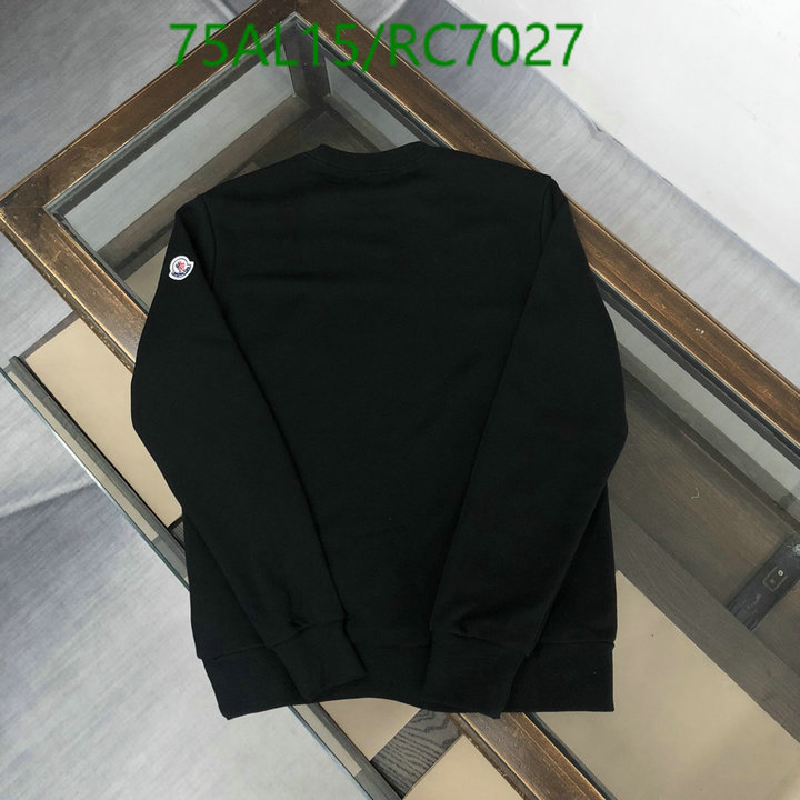 Clothing-Moncler Code: RC7027 $: 75USD