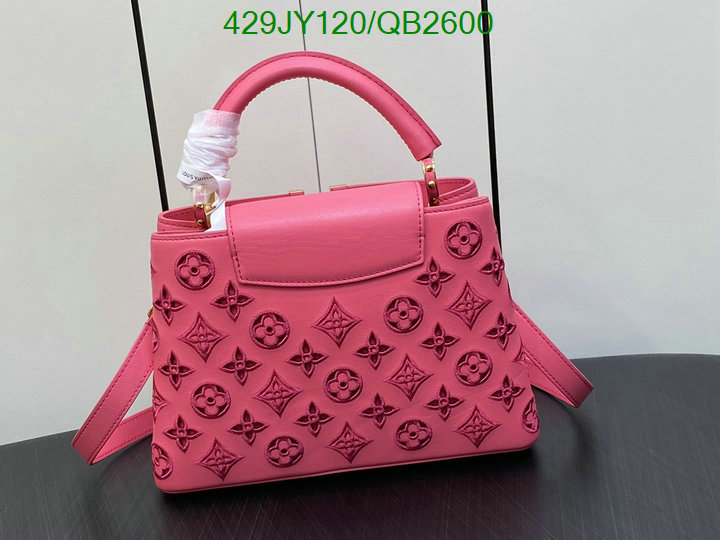 LV Bag-(Mirror)-Handbag- Code: QB2600