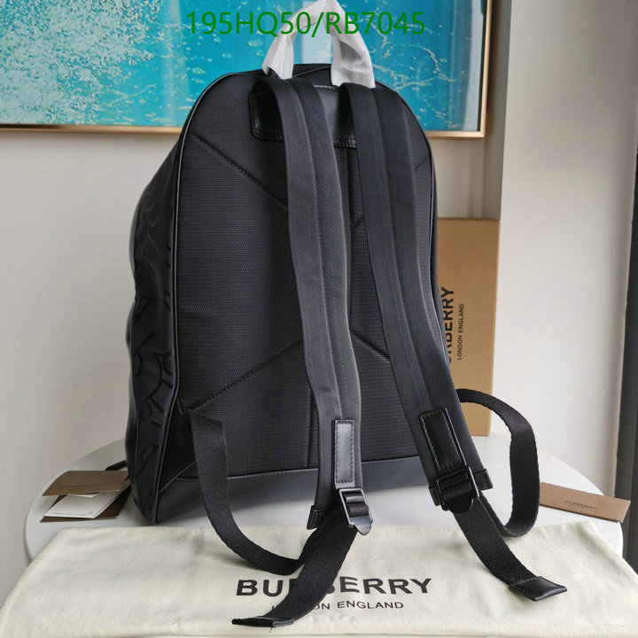 Burberry Bag-(Mirror)-Backpack- Code: RB7045 $: 195USD