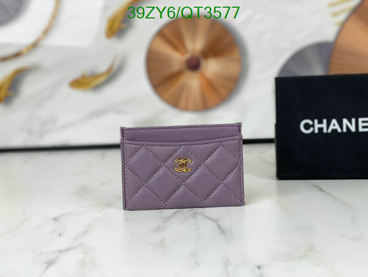 Chanel Bags-(4A)-Wallet- Code: QT3577 $: 39USD