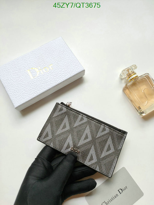 Dior Bag-(4A)-Wallet- Code: QT3675 $: 45USD