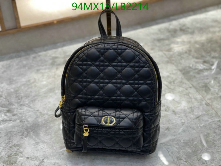 DiorBag-(4A)-Backpack- Code: LB2214 $: 94USD