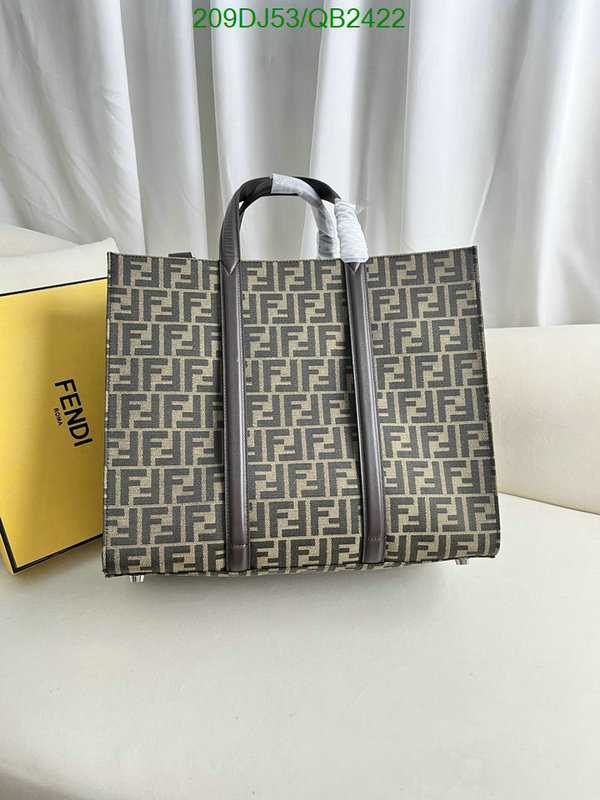 Fendi Bag-(Mirror)-Handbag- Code: QB2422 $: 209USD