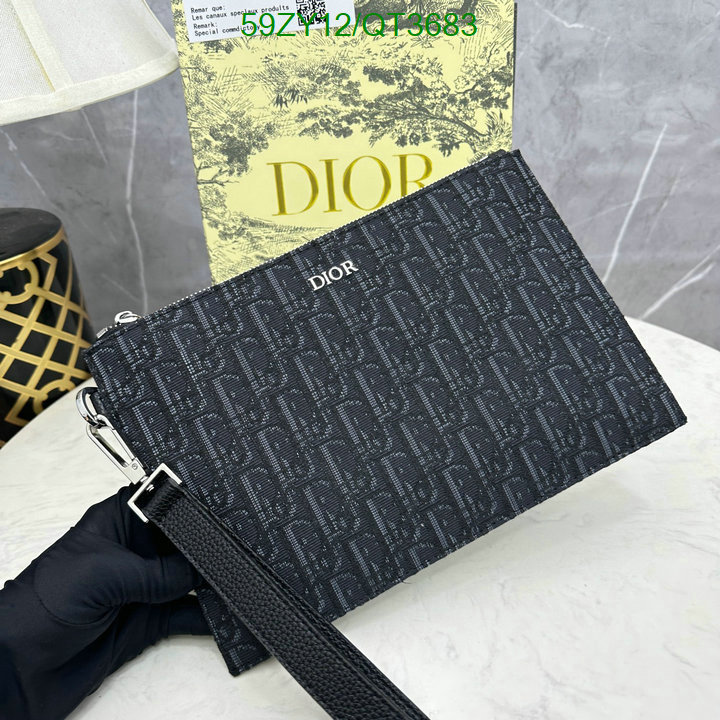 Dior Bag-(4A)-Wallet- Code: QT3683 $: 59USD