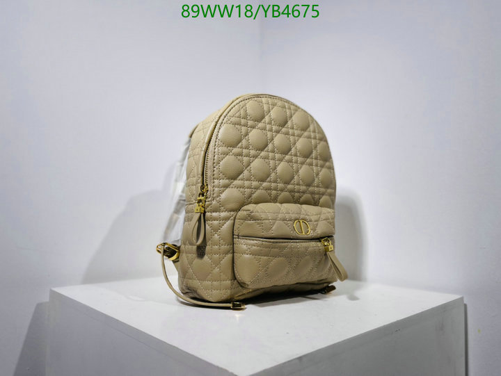 DiorBag-(4A)-Backpack- Code: YB4675 $: 89USD