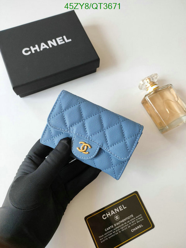 Chanel Bags-(4A)-Wallet- Code: QT3671 $: 45USD