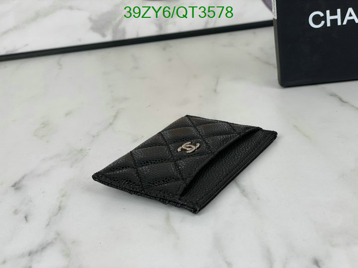 Chanel Bags-(4A)-Wallet- Code: QT3578 $: 39USD