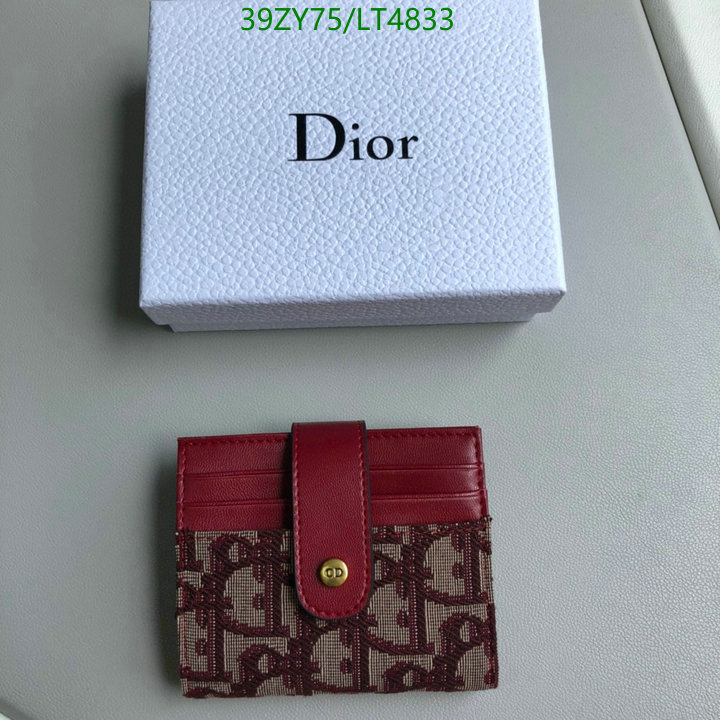 Dior Bag-(4A)-Wallet- Code: LT4833 $: 39USD
