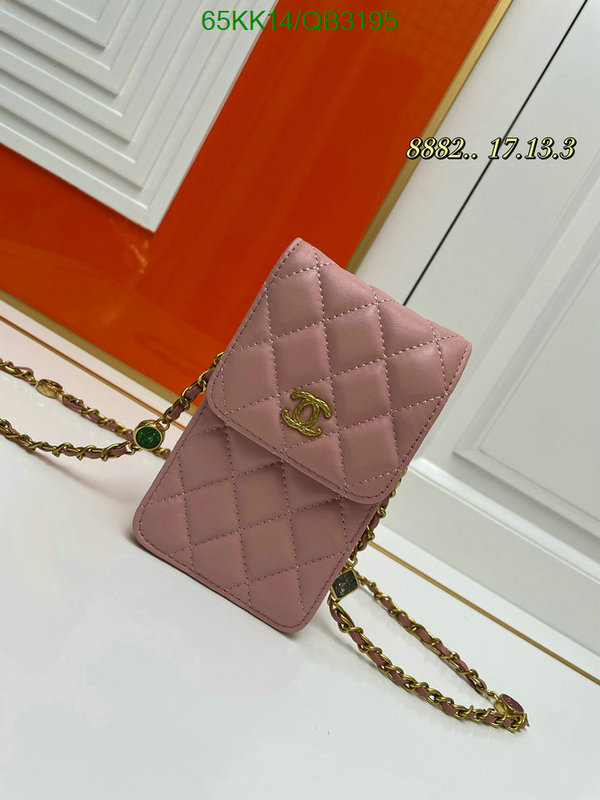 Chanel Bags-(4A)-Diagonal- Code: QB3195 $: 65USD