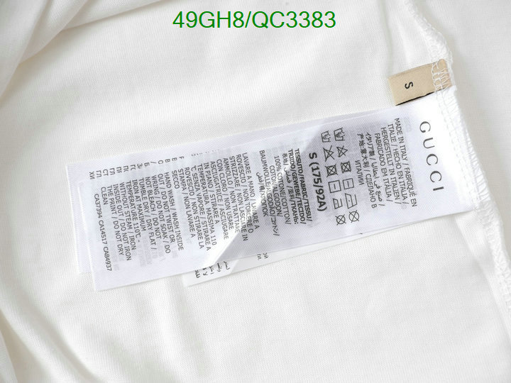 Clothing-Gucci Code: QC3383 $: 49USD