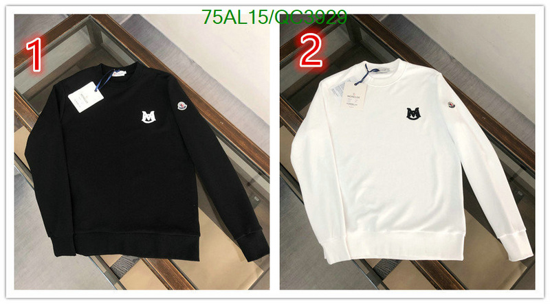 Clothing-Moncler Code: QC3929 $: 75USD