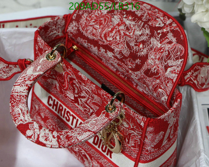 Dior Bag-(Mirror)-Lady- Code: LB316 $: 209USD