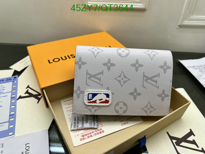 LV Bag-(4A)-Wallet- Code: QT3644 $: 45USD