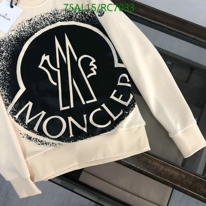 Clothing-Moncler Code: RC7033 $: 75USD