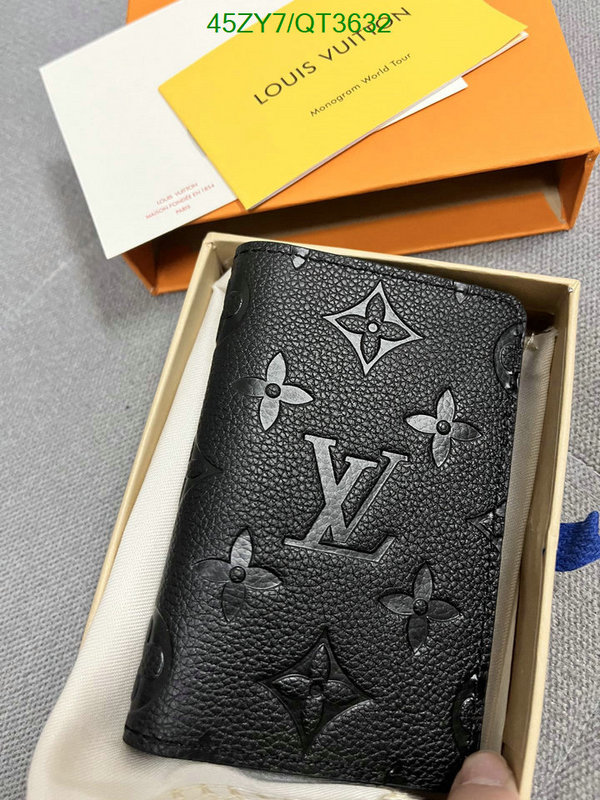 LV Bag-(4A)-Wallet- Code: QT3632 $: 45USD