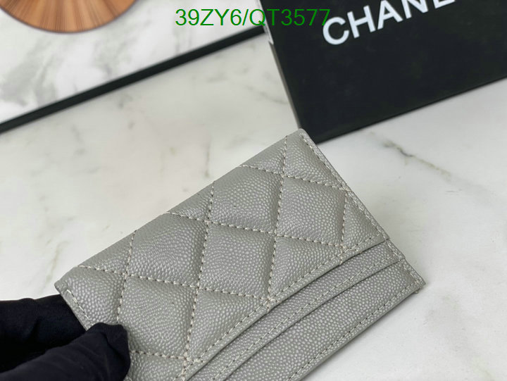 Chanel Bags-(4A)-Wallet- Code: QT3577 $: 39USD