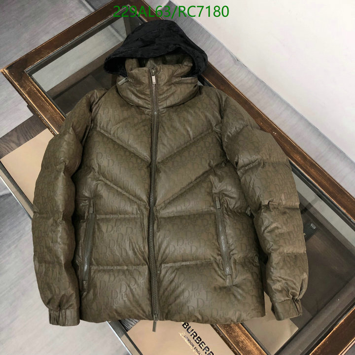 Down jacket Men-Dior Code: RC7180 $: 229USD