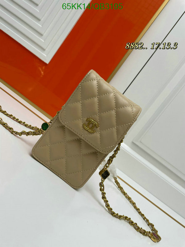 Chanel Bags-(4A)-Diagonal- Code: QB3195 $: 65USD