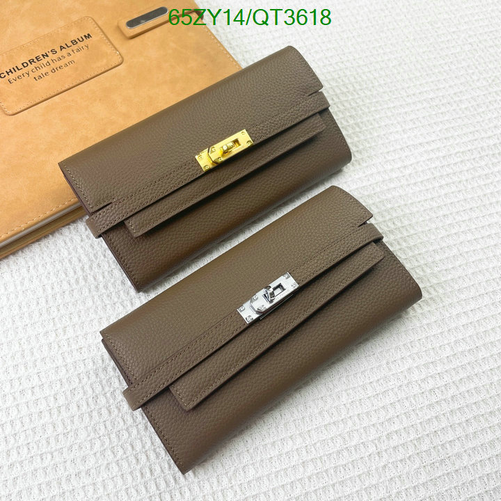 Hermes Bag-(4A)-Wallet- Code: QT3618 $: 65USD