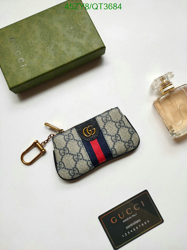 Gucci Bag-(4A)-Wallet- Code: QT3684 $: 45USD