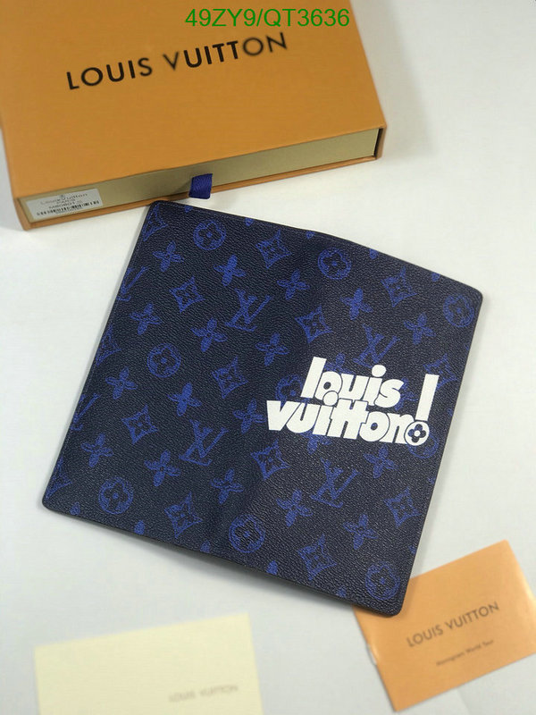 LV Bag-(4A)-Wallet- Code: QT3636 $: 49USD