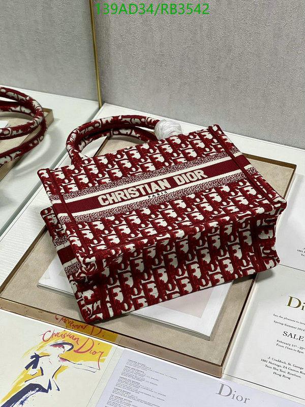 Dior Bag-(Mirror)-Book Tote- Code: RB3542 $: 139USD