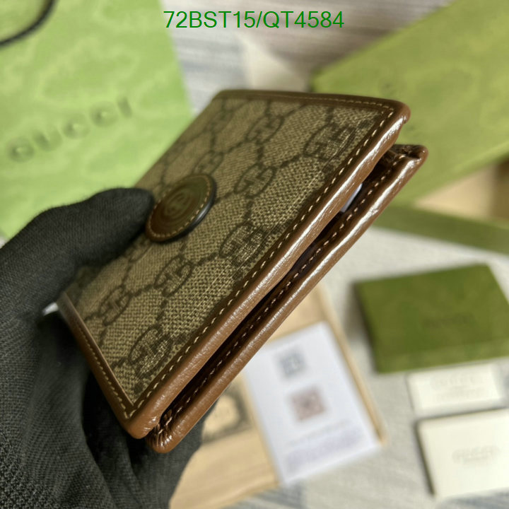 Gucci Bag-(Mirror)-Wallet- Code: QT4584 $: 72USD