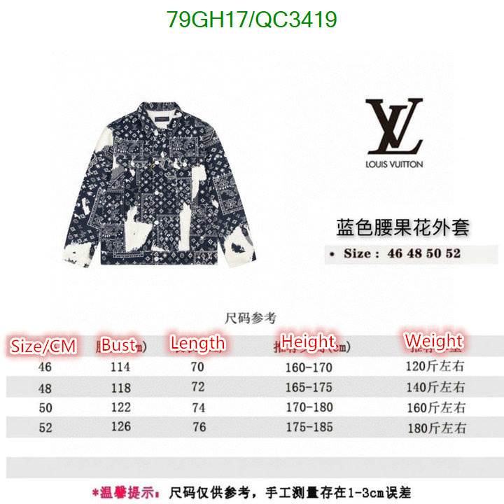 Clothing-LV Code: QC3419 $: 79USD