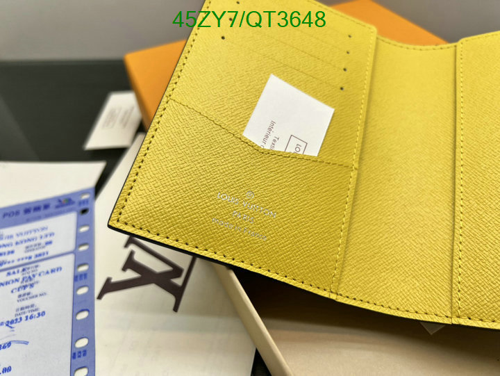 LV Bag-(4A)-Wallet- Code: QT3648 $: 45USD