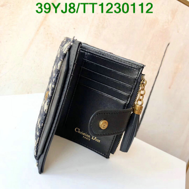 Dior Bags-(4A)-Wallet- Code: TT1230112 $: 39USD