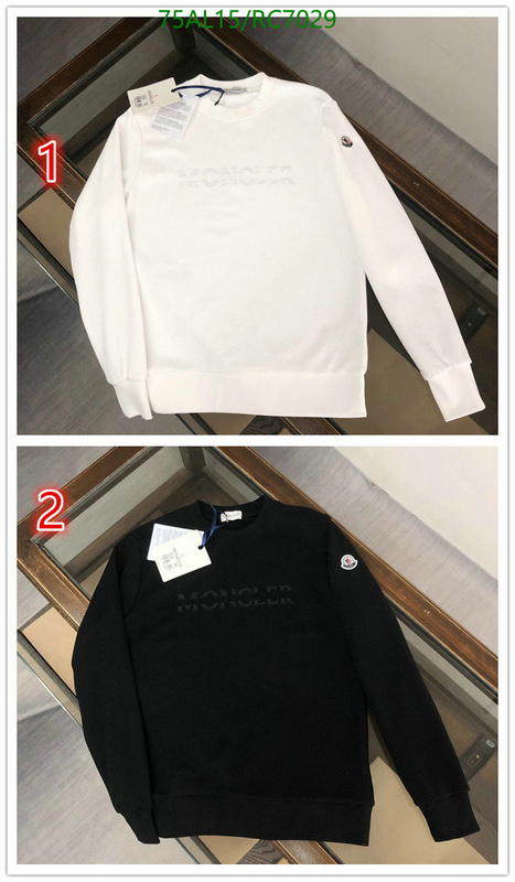 Clothing-Moncler Code: RC7029 $: 75USD