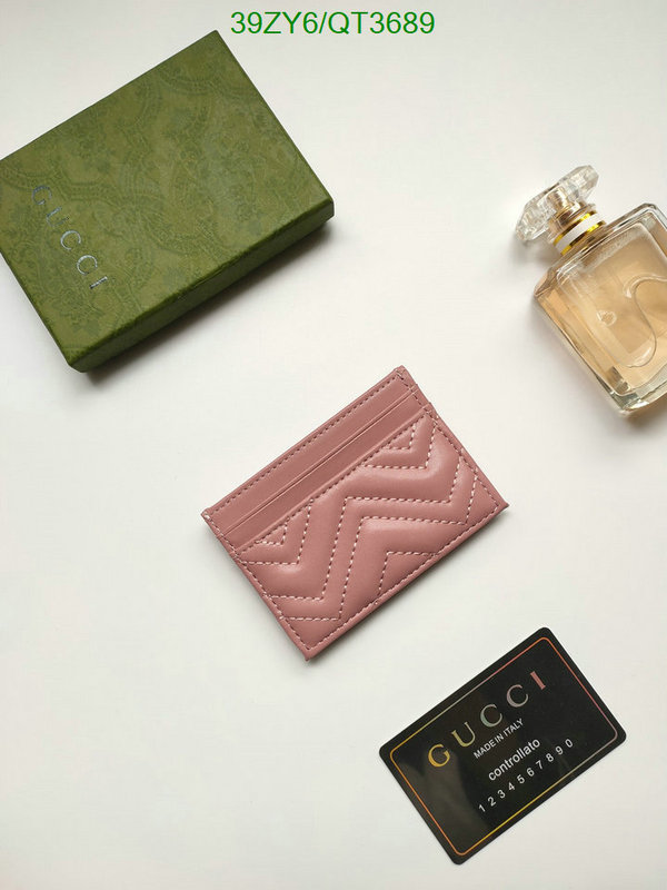 Gucci Bag-(4A)-Wallet- Code: QT3689 $: 39USD