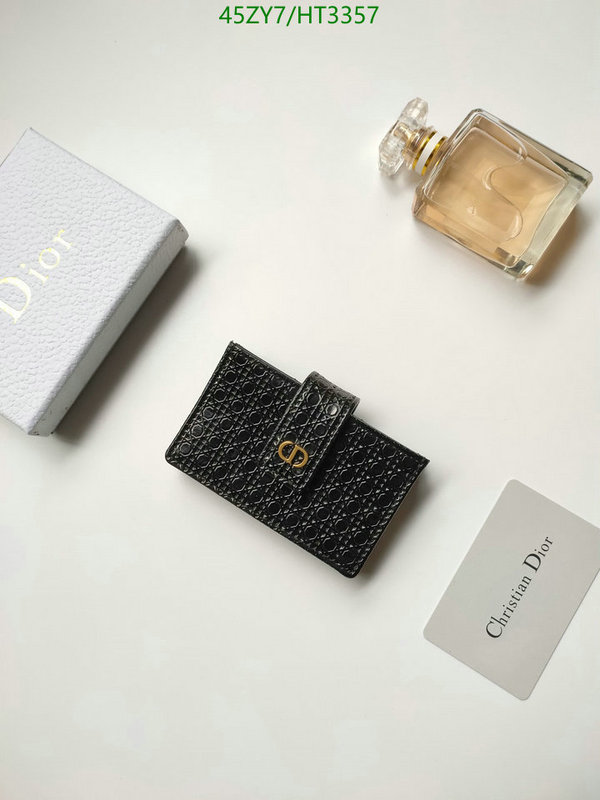 Dior Bag-(4A)-Wallet- Code: HT3357 $: 45USD