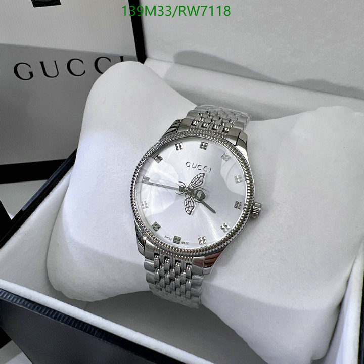Watch-4A Quality-Gucci Code: RW7118 $: 139USD