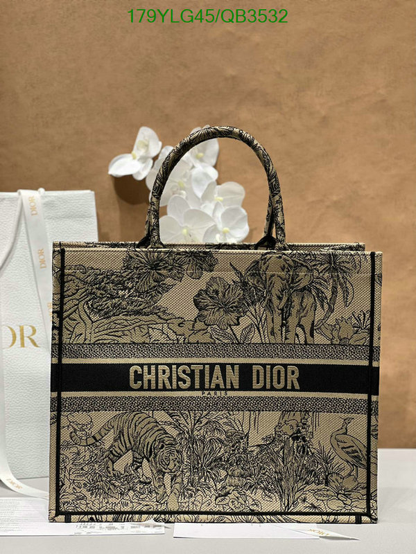 Dior Bag-(Mirror)-Book Tote- Code: QB3532