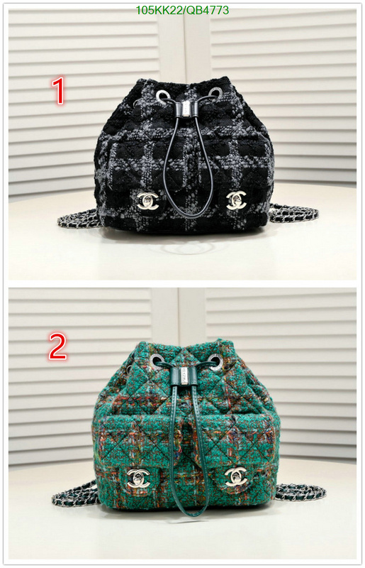 Chanel Bags-(4A)-Backpack- Code: QB4773 $: 105USD