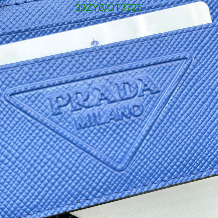 Prada Bag-(4A)-Wallet- Code: QT3725 $: 39USD