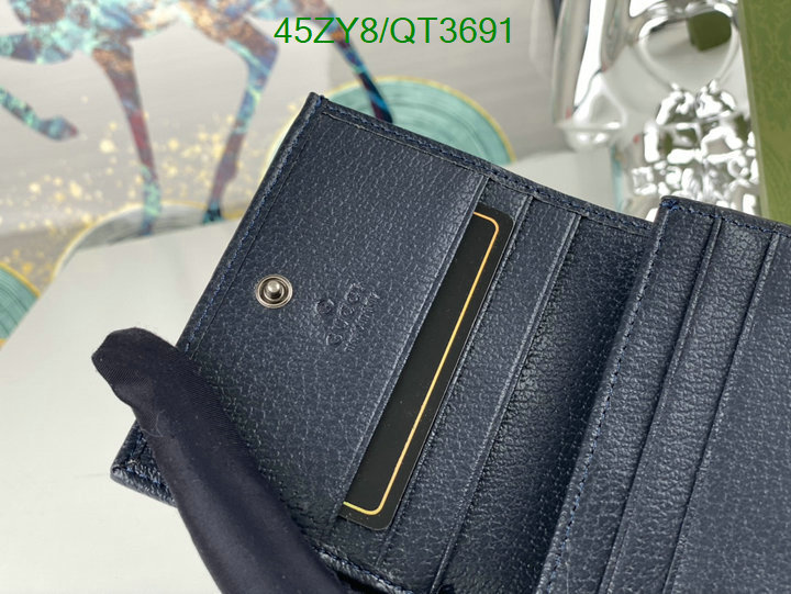 Gucci Bag-(4A)-Wallet- Code: QT3691 $: 45USD