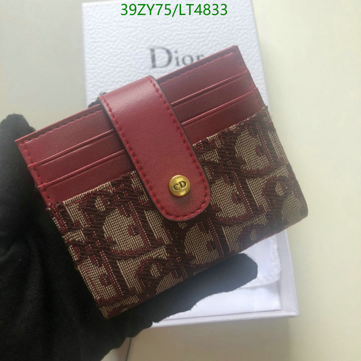 Dior Bag-(4A)-Wallet- Code: LT4833 $: 39USD