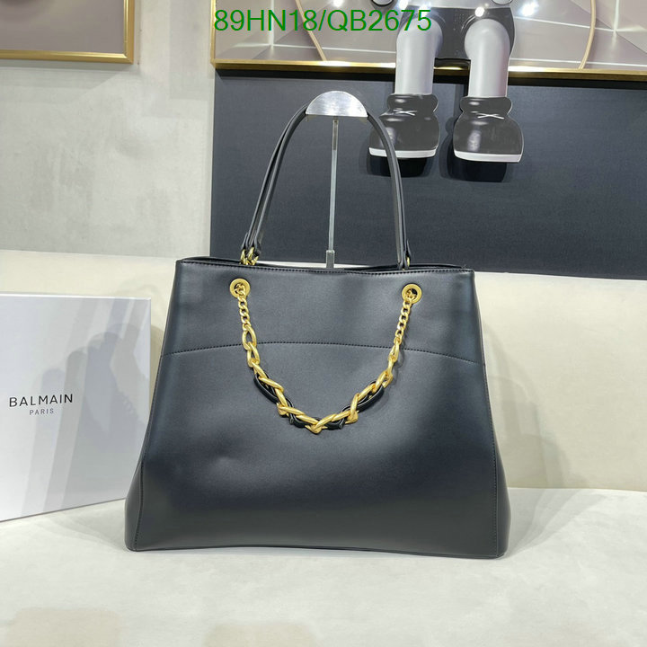 Balmain Bag-(4A)-Handbag- Code: QB2675 $: 89USD