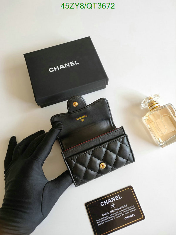 Chanel Bags-(4A)-Wallet- Code: QT3672 $: 45USD