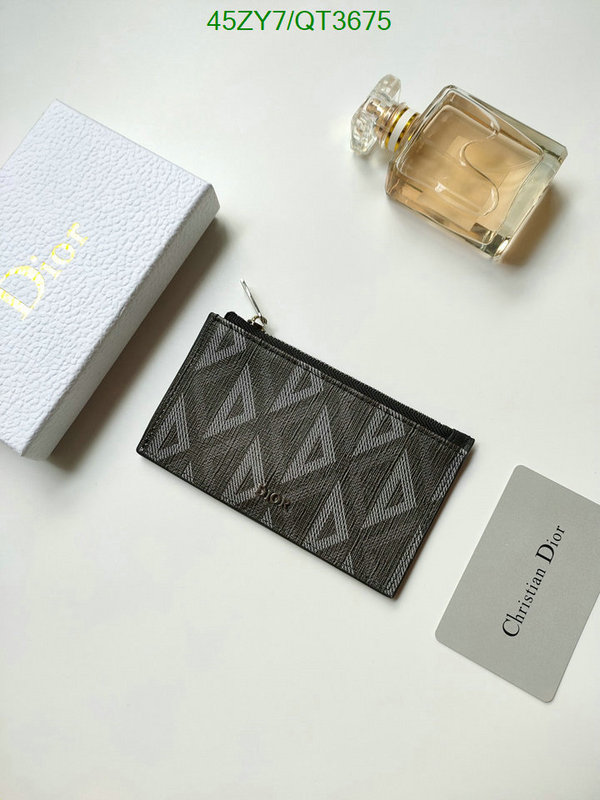 Dior Bag-(4A)-Wallet- Code: QT3675 $: 45USD