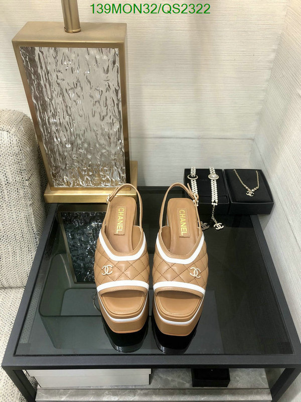 Women Shoes-Chanel Code: QS2322 $: 139USD