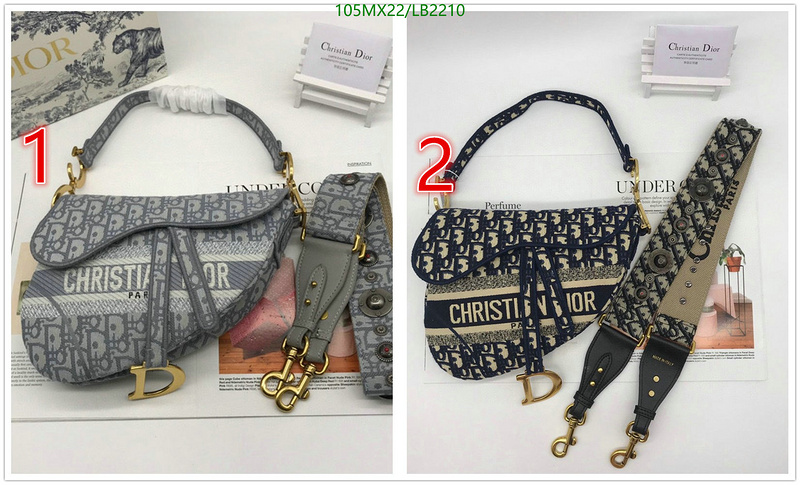 Dior Bags-(4A)-Saddle- Code: LB2210 $: 105USD