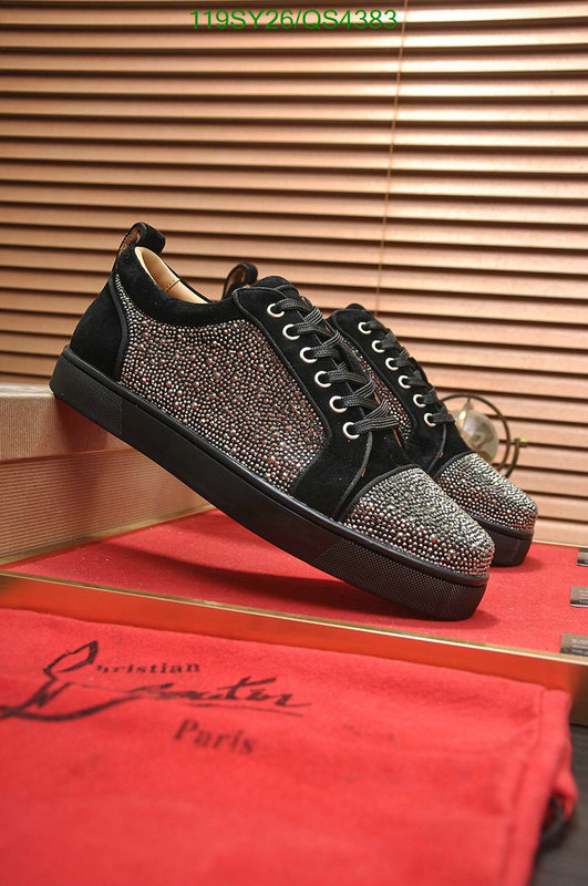 Men shoes-Christian Louboutin Code: QS4383 $: 119USD