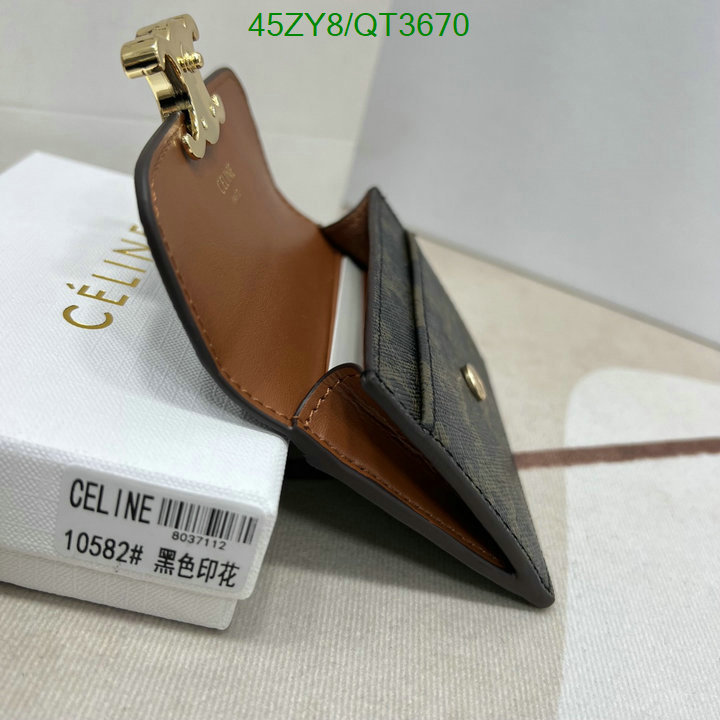 Celine Bag-(4A)-Wallet- Code: QT3670 $: 45USD