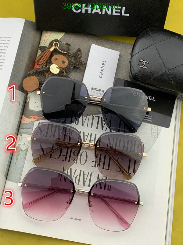 Glasses-Chanel Code: QG2657 $: 39USD