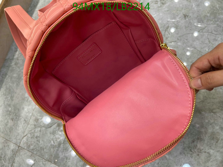 Dior Bags-(4A)-Backpack- Code: LB2214 $: 94USD