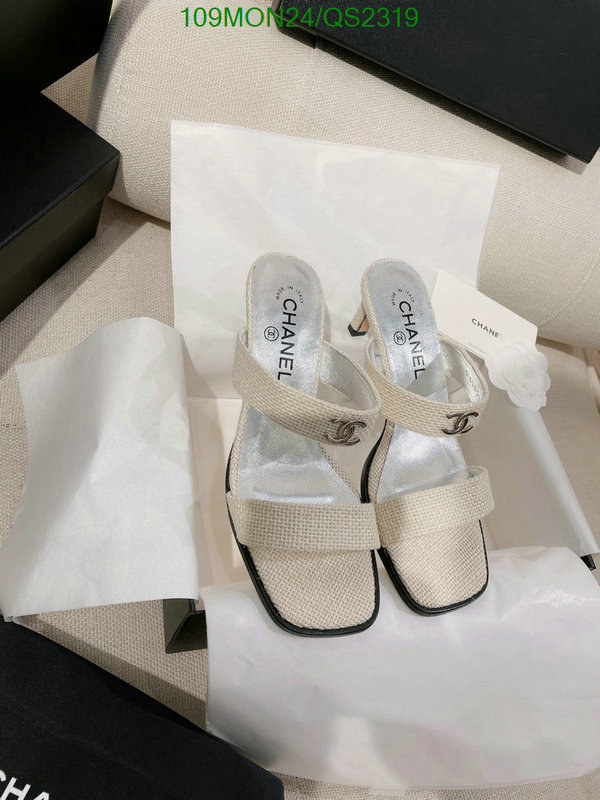 Women Shoes-Chanel Code: QS2319 $: 109USD